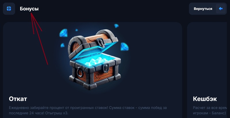 Актуальные бонусы